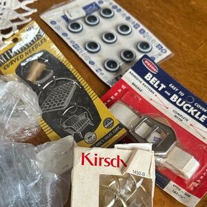 Misc Vintage Drapery Sewing Supplies